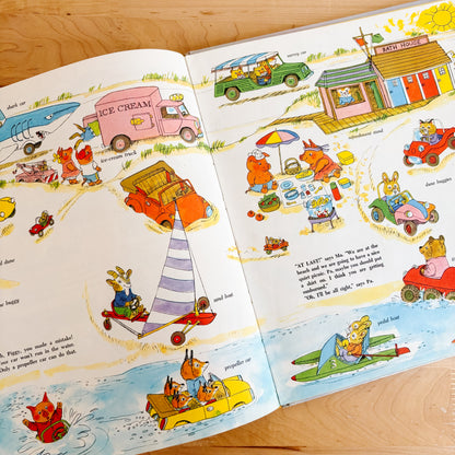 Richard Scarry - Cars and Trucks and Things That Go (Golden Book, 1974)