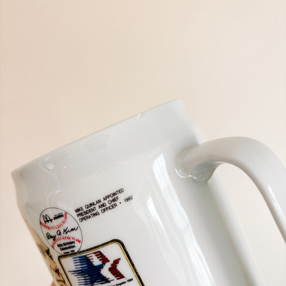 McDonald's Ceramic Stein - McDonald's Timeline 1971 to 1984 - Vintage from the 1980s