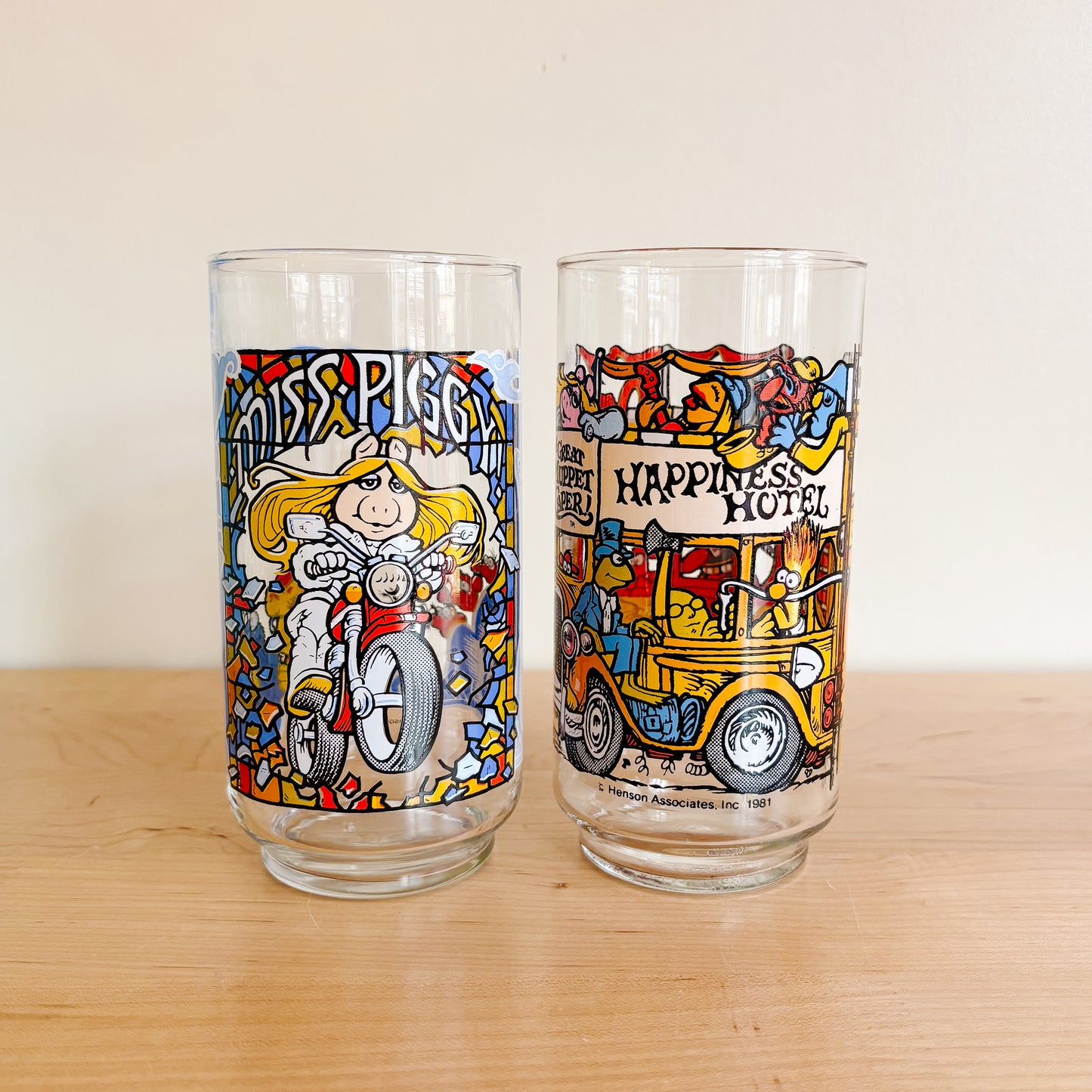 McDonald's Canada Glassware - The Great Muppet Caper - Happiness Hotel (1981)