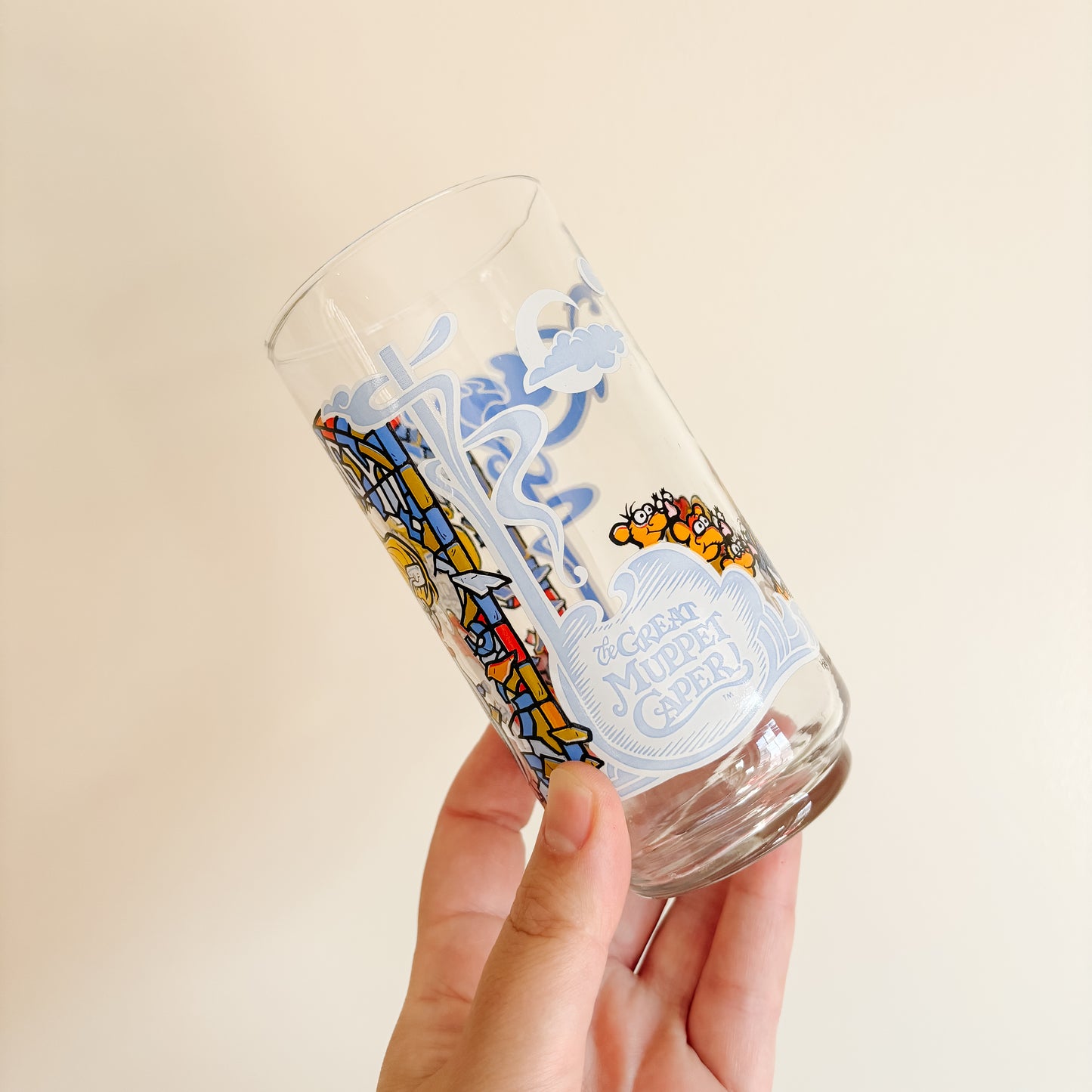 McDonald's Canada Glassware - The Great Muppet Caper - Miss Piggy (1981)