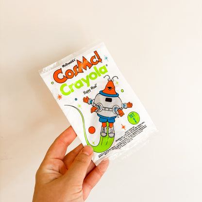 Happy Meal Toy - CosMc! Crayola Colouring Kit #1 - Vintage from the 1980s
