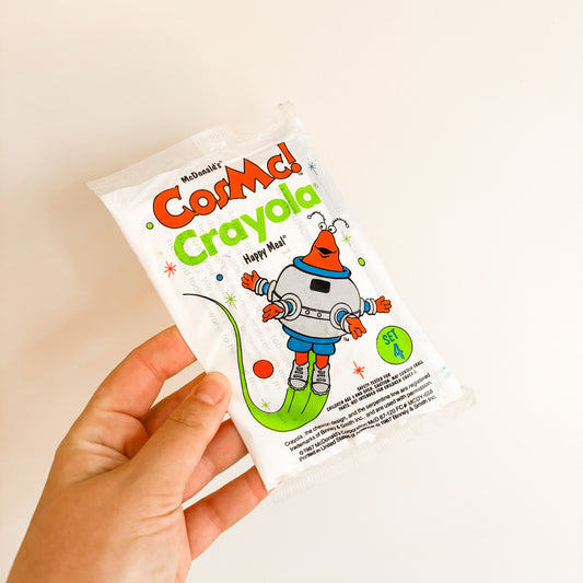 Happy Meal Toy - CosMc! Crayola Colouring Kit #4 - Vintage from the 1980s