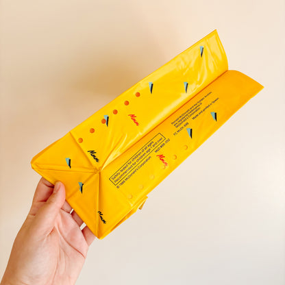 McDonald's Happy Meal Toy - Ronald McDonald Yellow Vinyl Lunch Bag (Seconds)