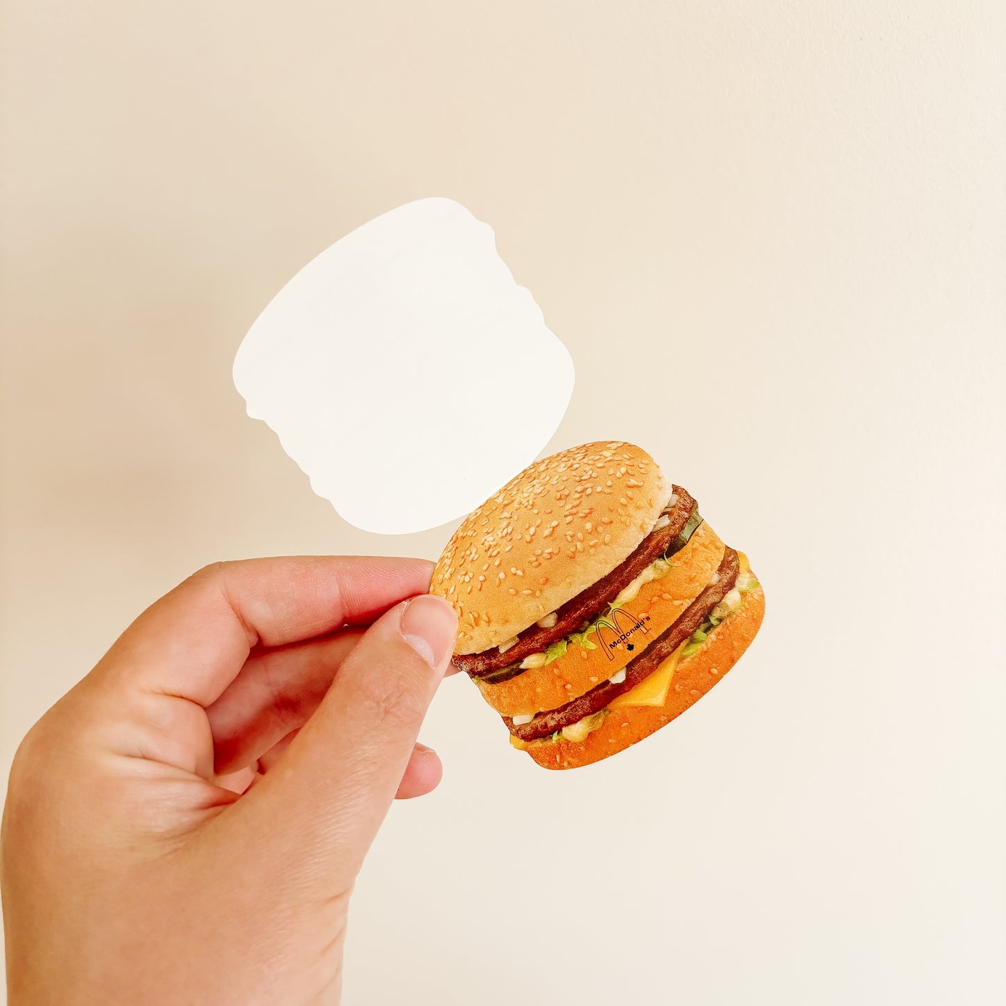 McDonald's Vintage 1980s Business Card - Free Big Mac Coupon