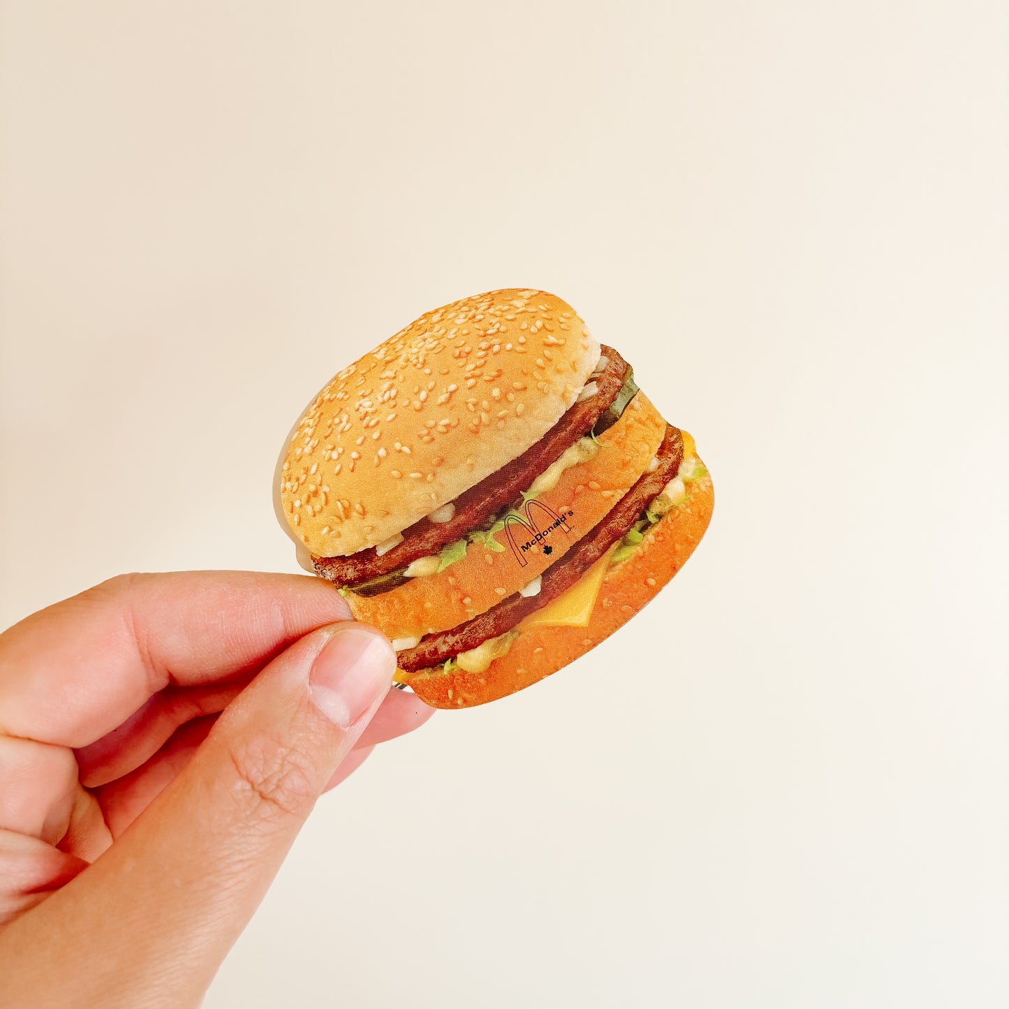 McDonald's Vintage 1980s Business Card - Free Big Mac Coupon