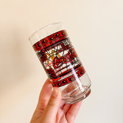 McDonald's Canada Glassware - Stained Glass Logo Design - Vintage from the 1980s