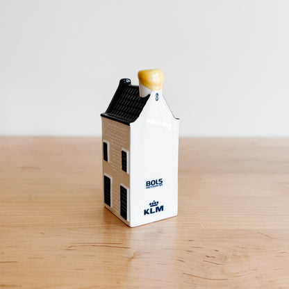 KLM Delft Blue Dutch Canal House No 8 - Bols Gin