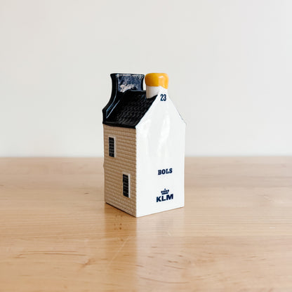 KLM Delft Blue Dutch Canal House No 23 - Bols Gin