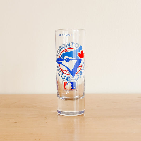 Vintage 1992 Toronto Blue Jays Shot Glass with Base Markings