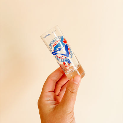 Vintage 1992 Toronto Blue Jays Shot Glass with Base Markings
