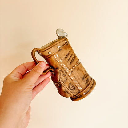 Vintage Giftcraft Japan Ceramic Golf Club Holder for Pens or Swizzle Sticks