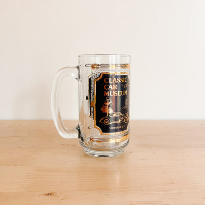 Vintage Gold and Black Beer Stein - Classic Car Museum Victoria BC