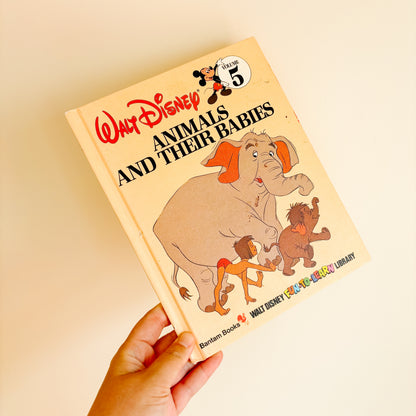 Walt Disney Animals and their Babies - Fun To Learn Library Vol 5 Hardcover Book