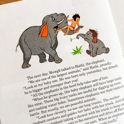 Walt Disney Animals and their Babies - Fun To Learn Library Vol 5 Hardcover Book