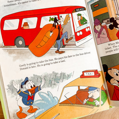 Walt Disney People at Work - Fun To Learn Library Vol 14 Hardcover Book