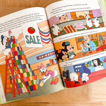 Walt Disney People at Work - Fun To Learn Library Vol 14 Hardcover Book