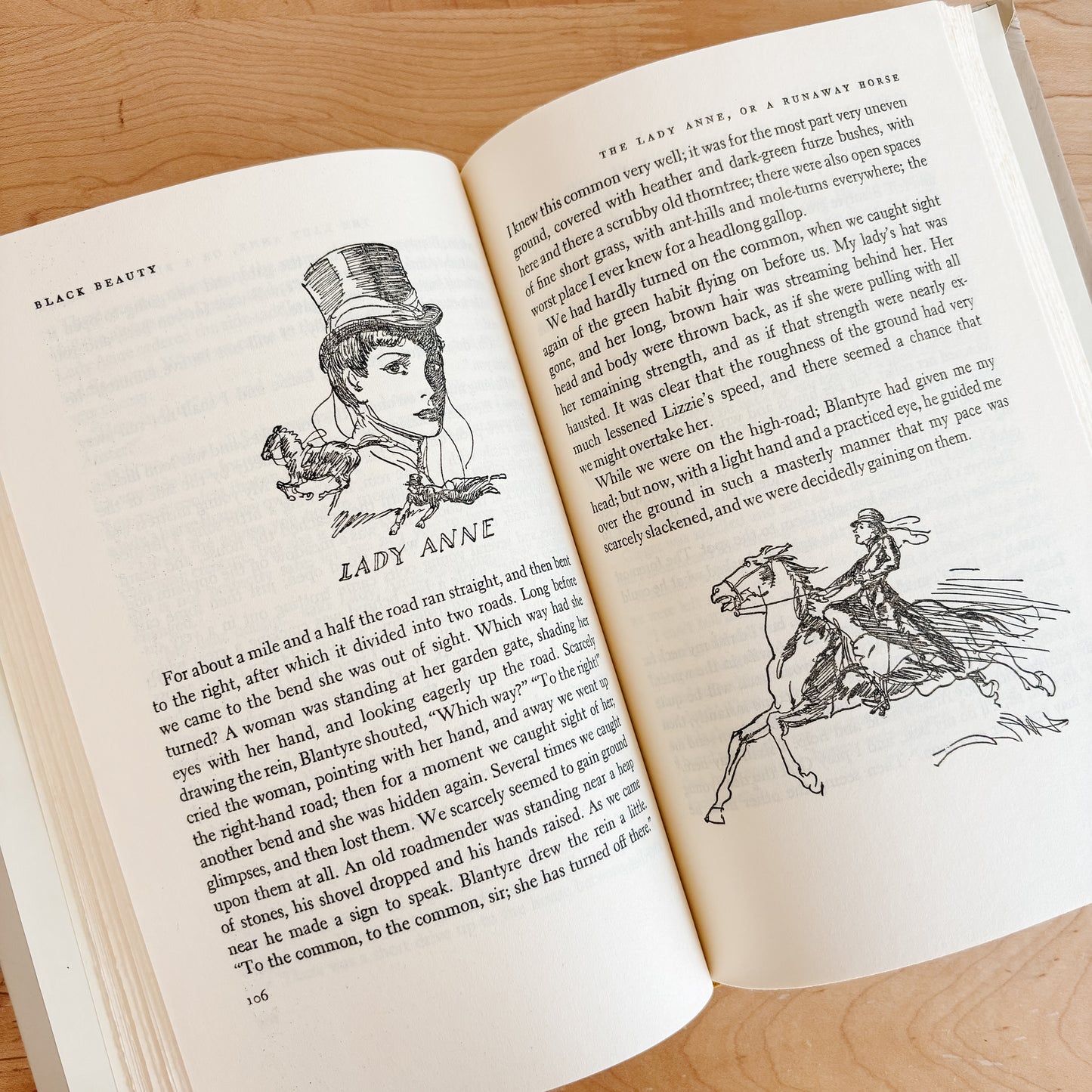 Black Beauty by Anna Sewell - Doubleday Children's Classics 1954