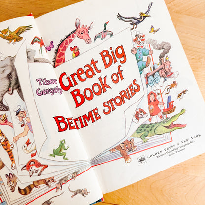 Tibor Gergely's Great Big Book of Bedtime Stories - Golden Book 1967
