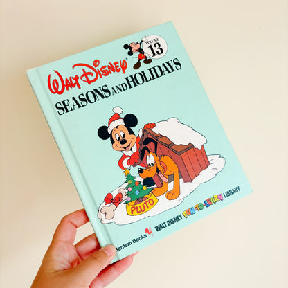 Walt Disney Seasons and Holidays - Fun To Learn Library Vol 13 Hardcover Book