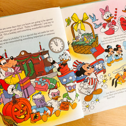 Walt Disney Seasons and Holidays - Fun To Learn Library Vol 13 Hardcover Book