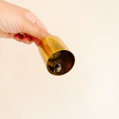 Vintage Brass Bell - Great Clear Sound!