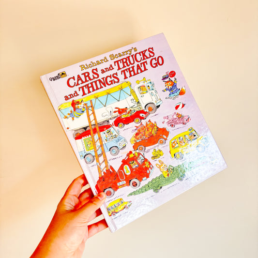 Richard Scarry's Cars and Trucks and Things That Go (Golden Book, 1992)