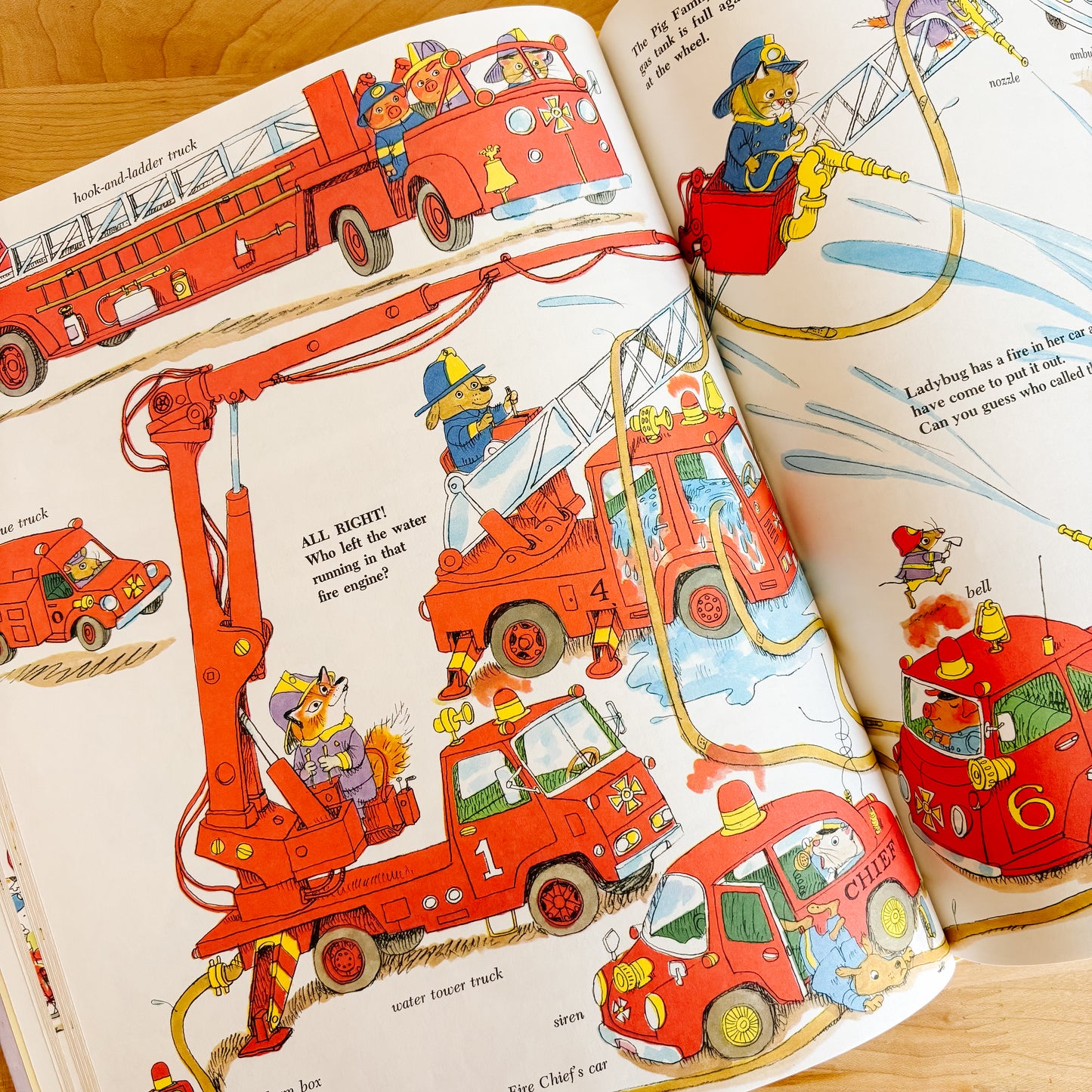 Richard Scarry's Cars and Trucks and Things That Go (Golden Book, 1992)