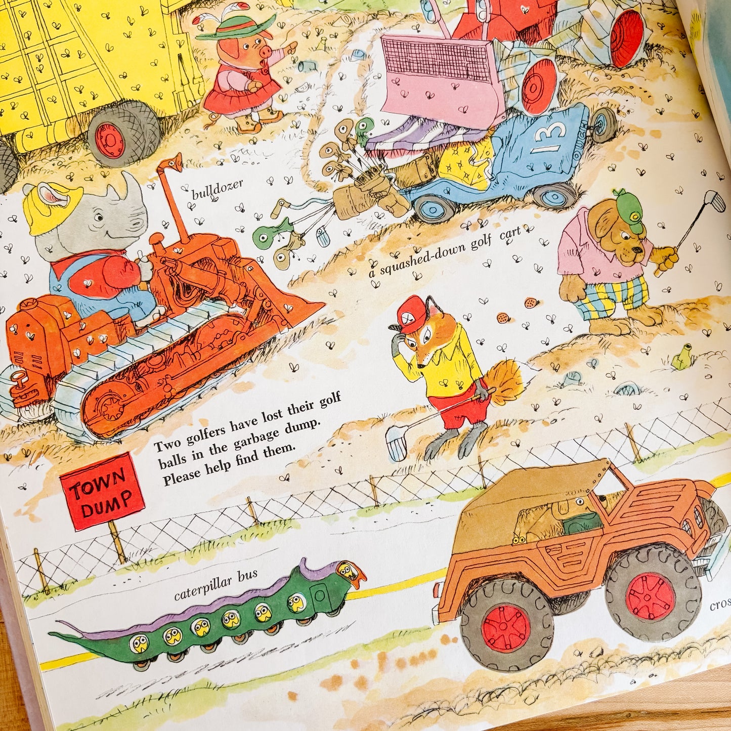 Richard Scarry's Cars and Trucks and Things That Go (Golden Book, 1992)