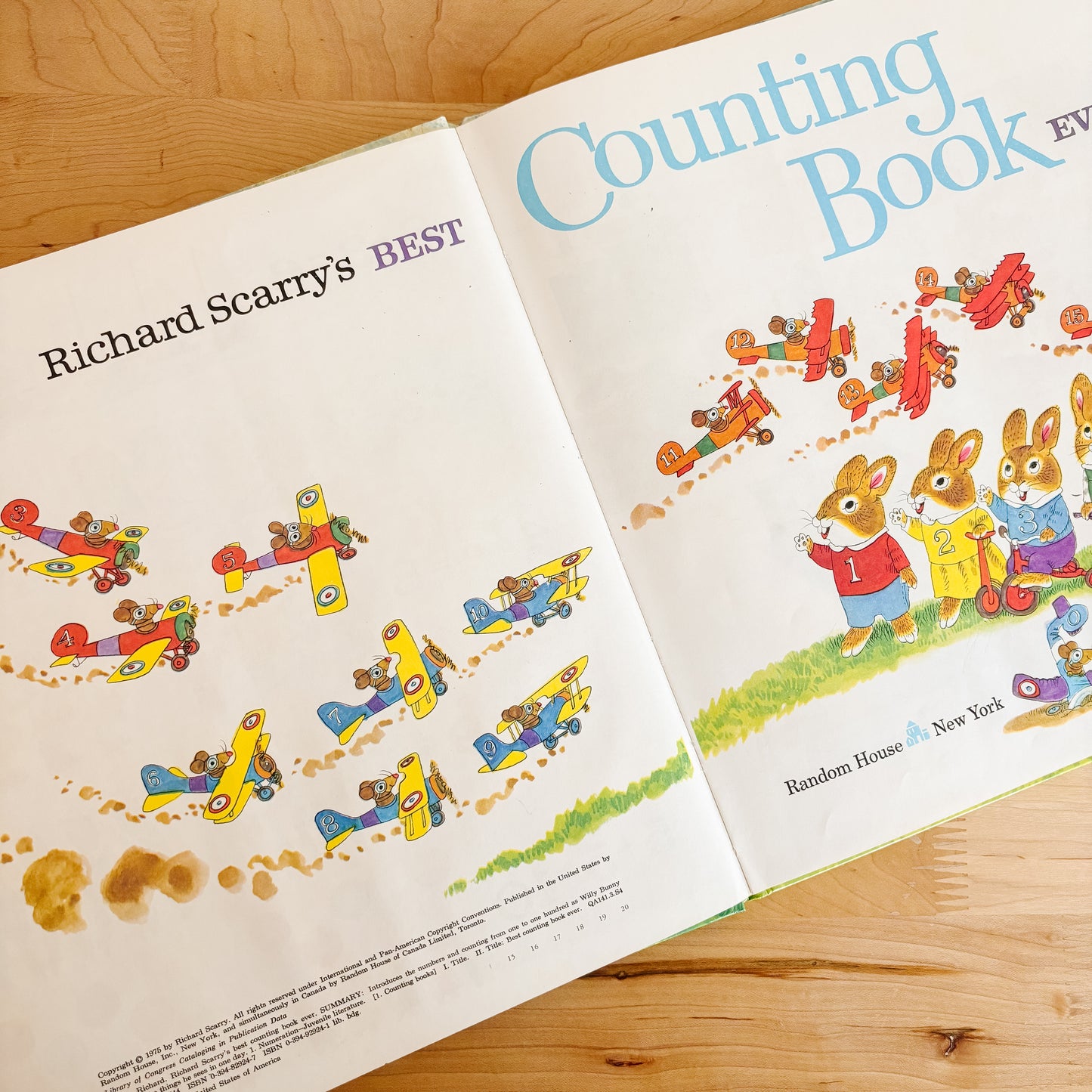 Richard Scarry's Best Counting Book Ever (Random House, 1975)
