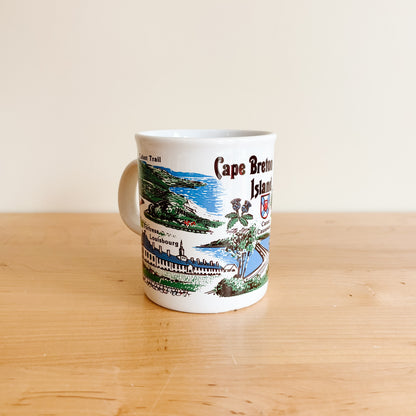 Stoneware Mug - Cape Breton Island Nova Scotia Travel Souvenir (made in England)