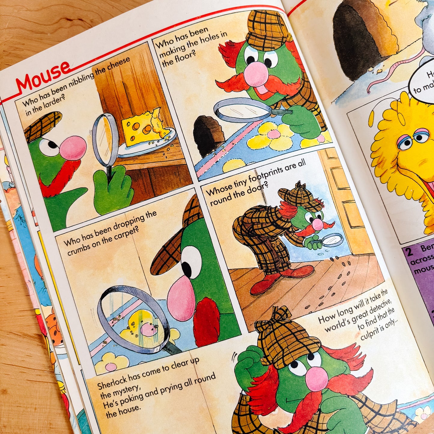 Sesame Street Finding Out Encyclopedia - The M Book - Vol 8 (1982)