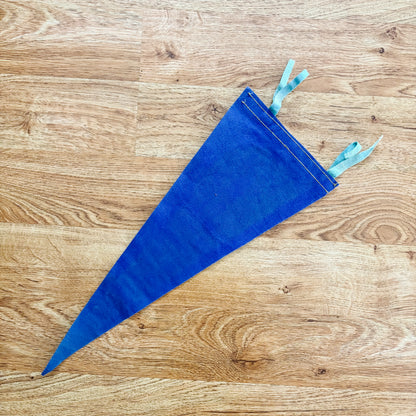 Puerto Rico 1950s Blue Felt Pennant