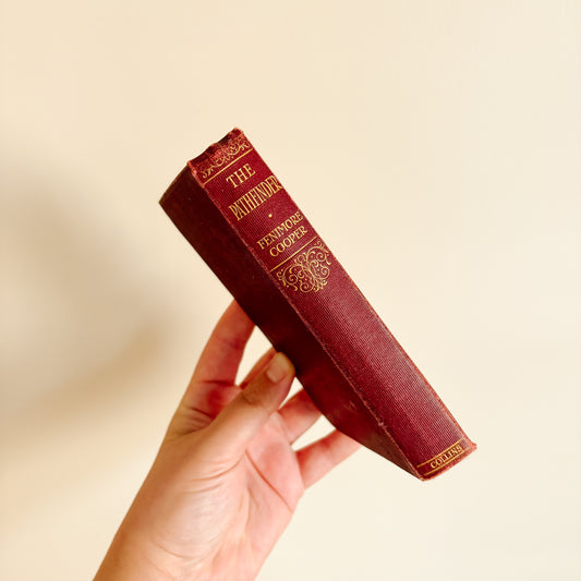 Antique Book - Collins Clear Type Press - J. Fenimore Cooper, The Pathfinder (1920s)