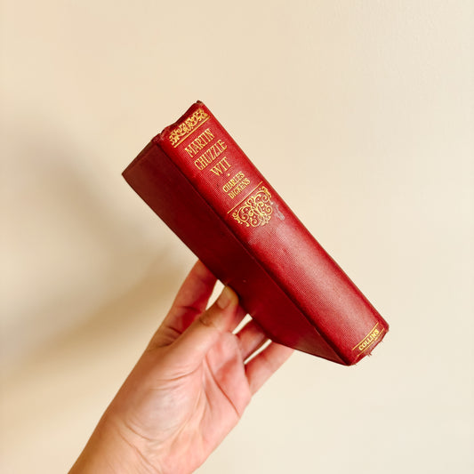 Antique Book - Collins Clear Type Press - Charles Dickens, Martin Chuzzlewit (1920s)