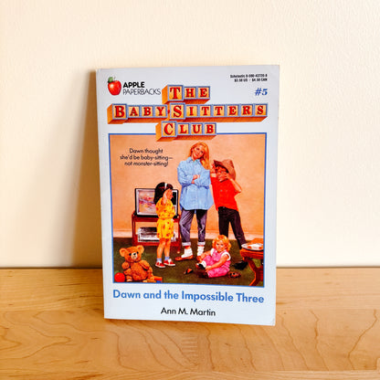 Vintage Baby-Sitters' Club Paperbacks by Ann M. Martin (1980s)