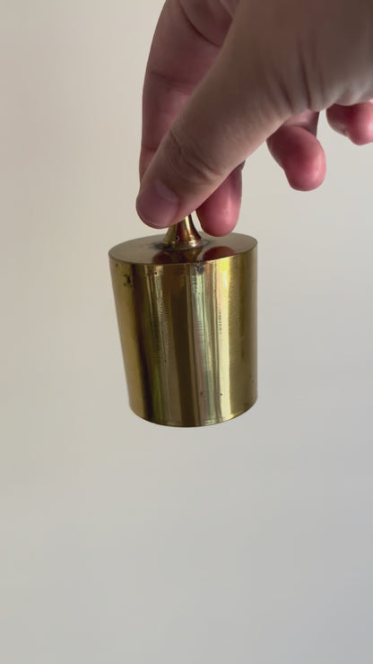 Vintage Brass Bell - Great Clear Sound!